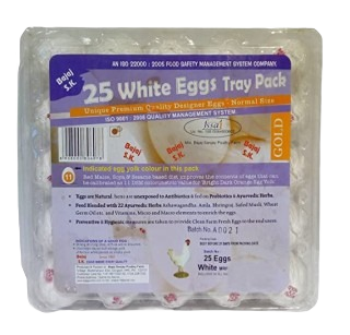 BAJAJ WHITE EGGS - 25PCS PACK