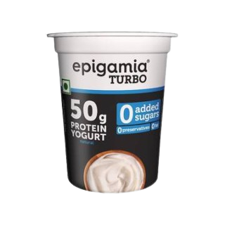 Epigamia Turbo Protein Yogurt 50 g Zero added sugar