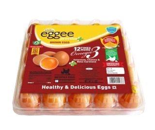 NATURAL FARMS EGGEE PROVITA+ BROWN 10 PCS